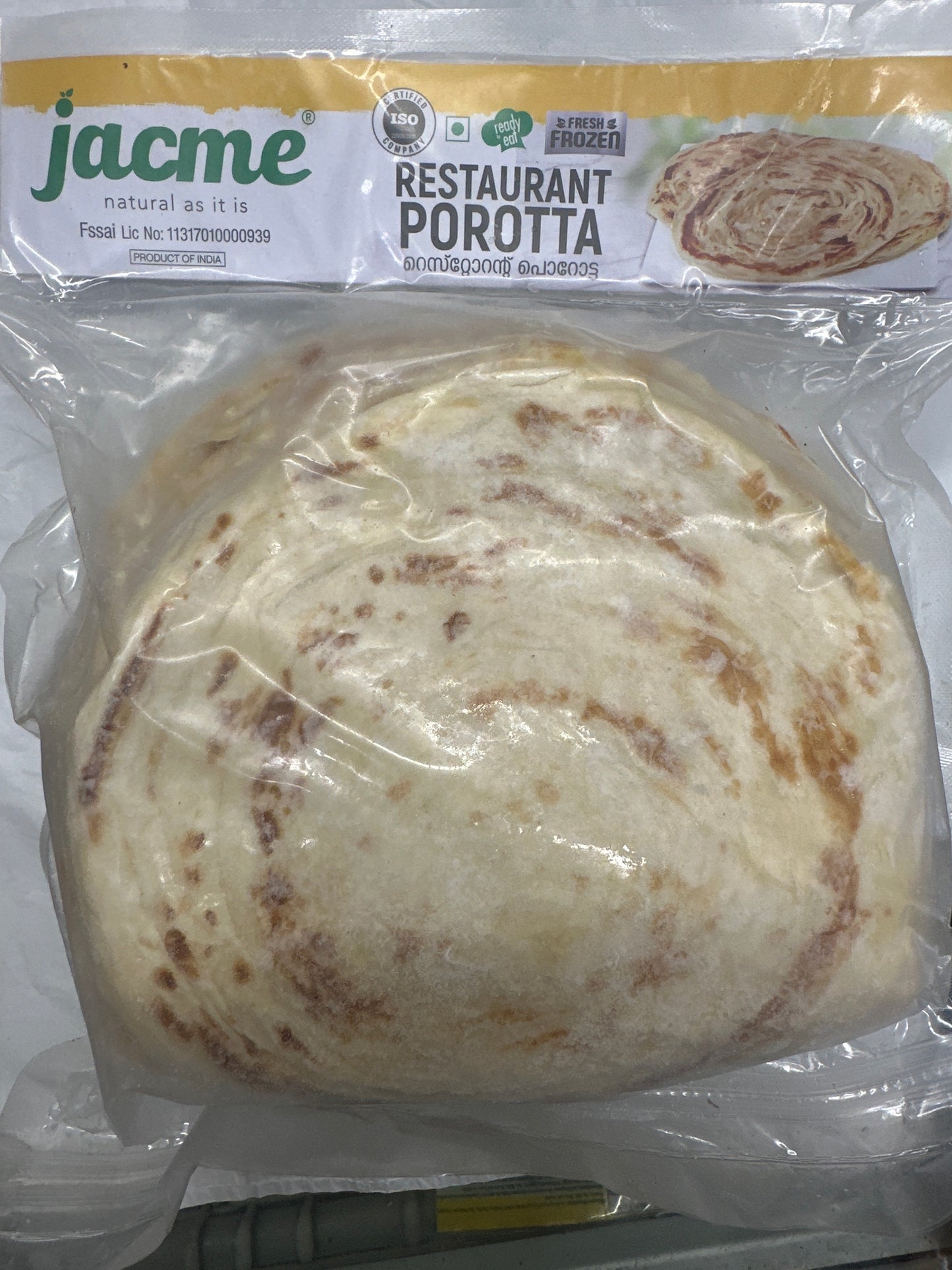 Jacme restaurant porotta 1.5 kg