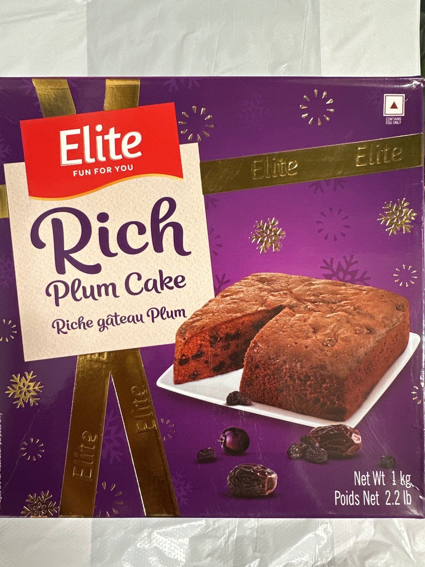 Elite rich plum cake 1 kg