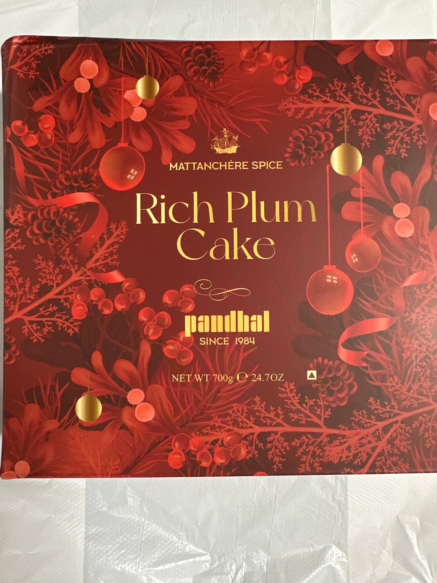 Panthal rich plum cake 700gm