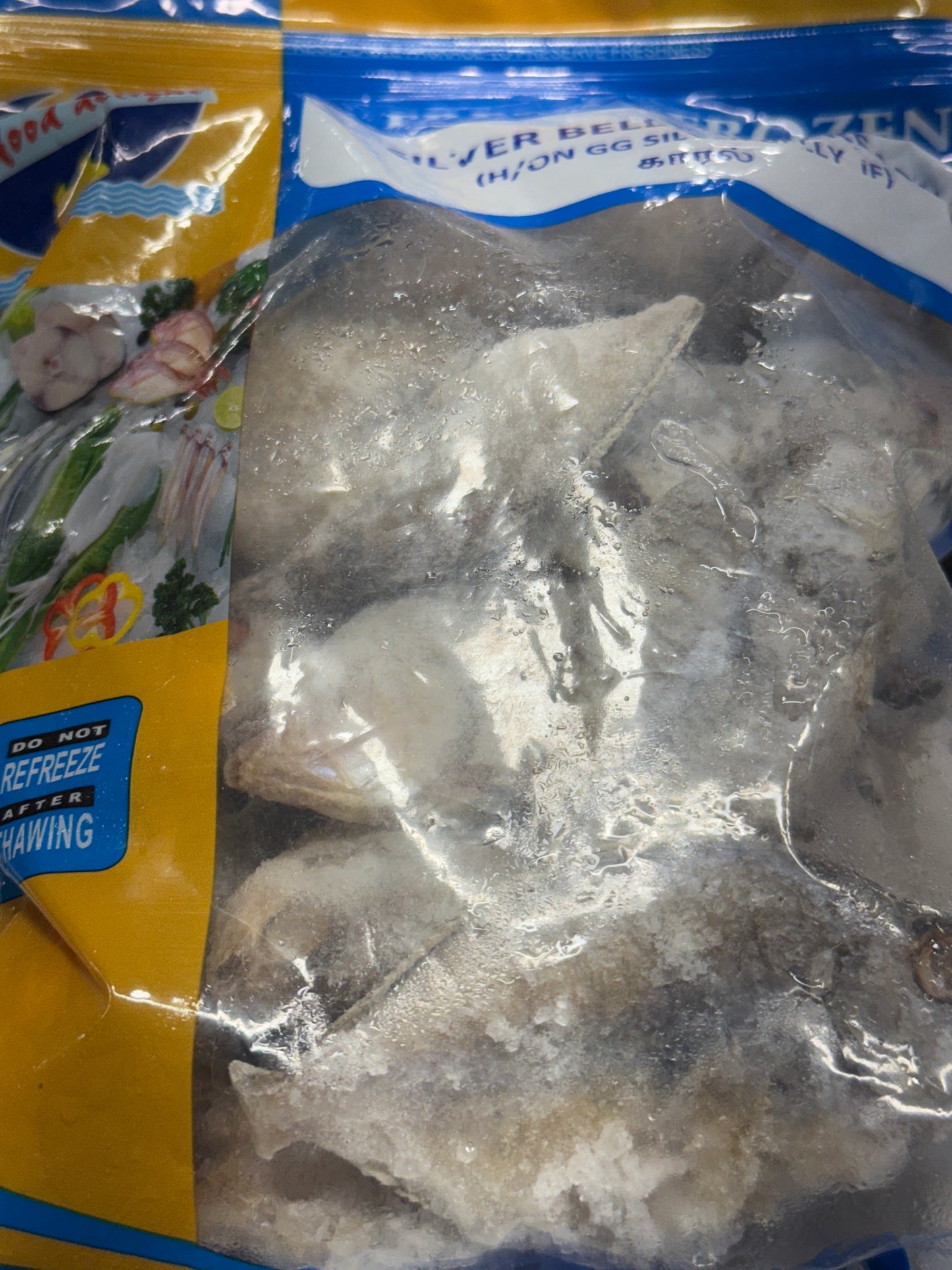 Seafood Delight silver belly Pan Ready