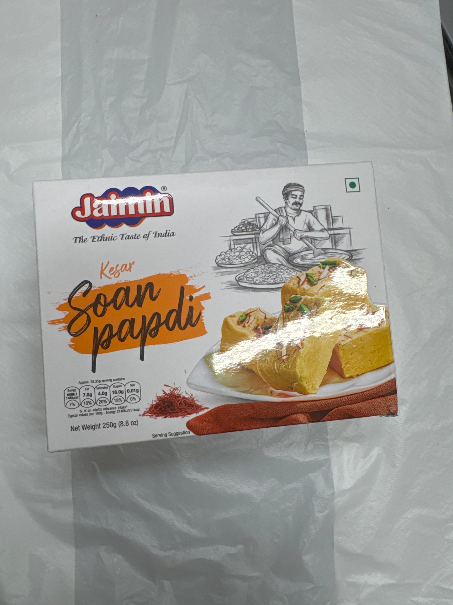 Jaimin Soan Papdi Kesar