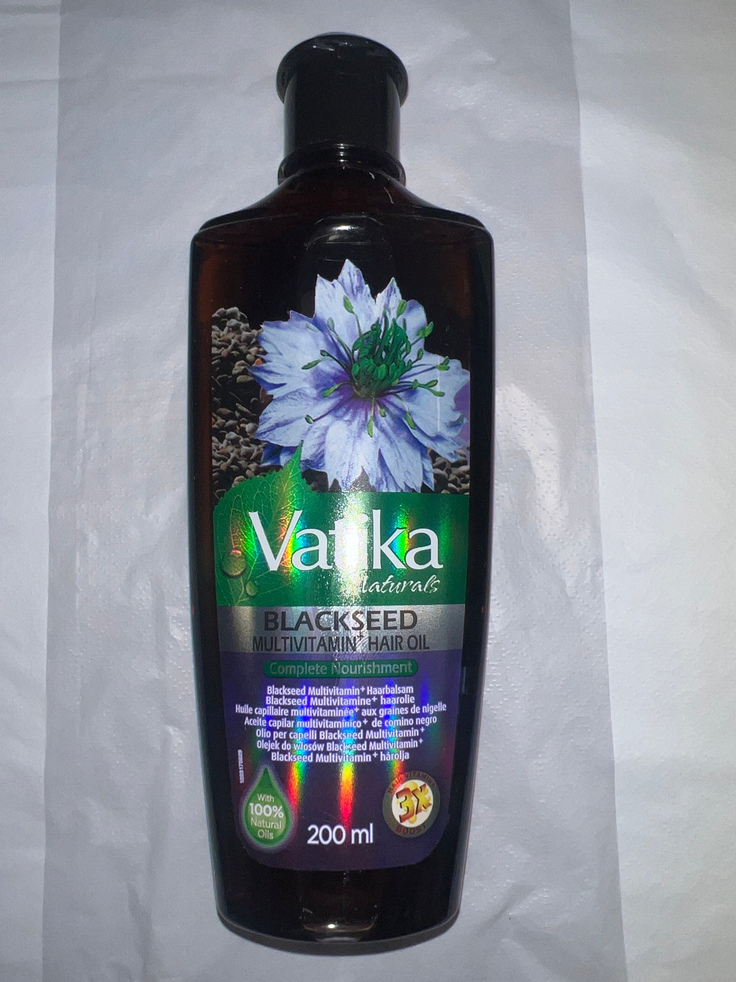 Vatika blackseed natural hair oil 200ml