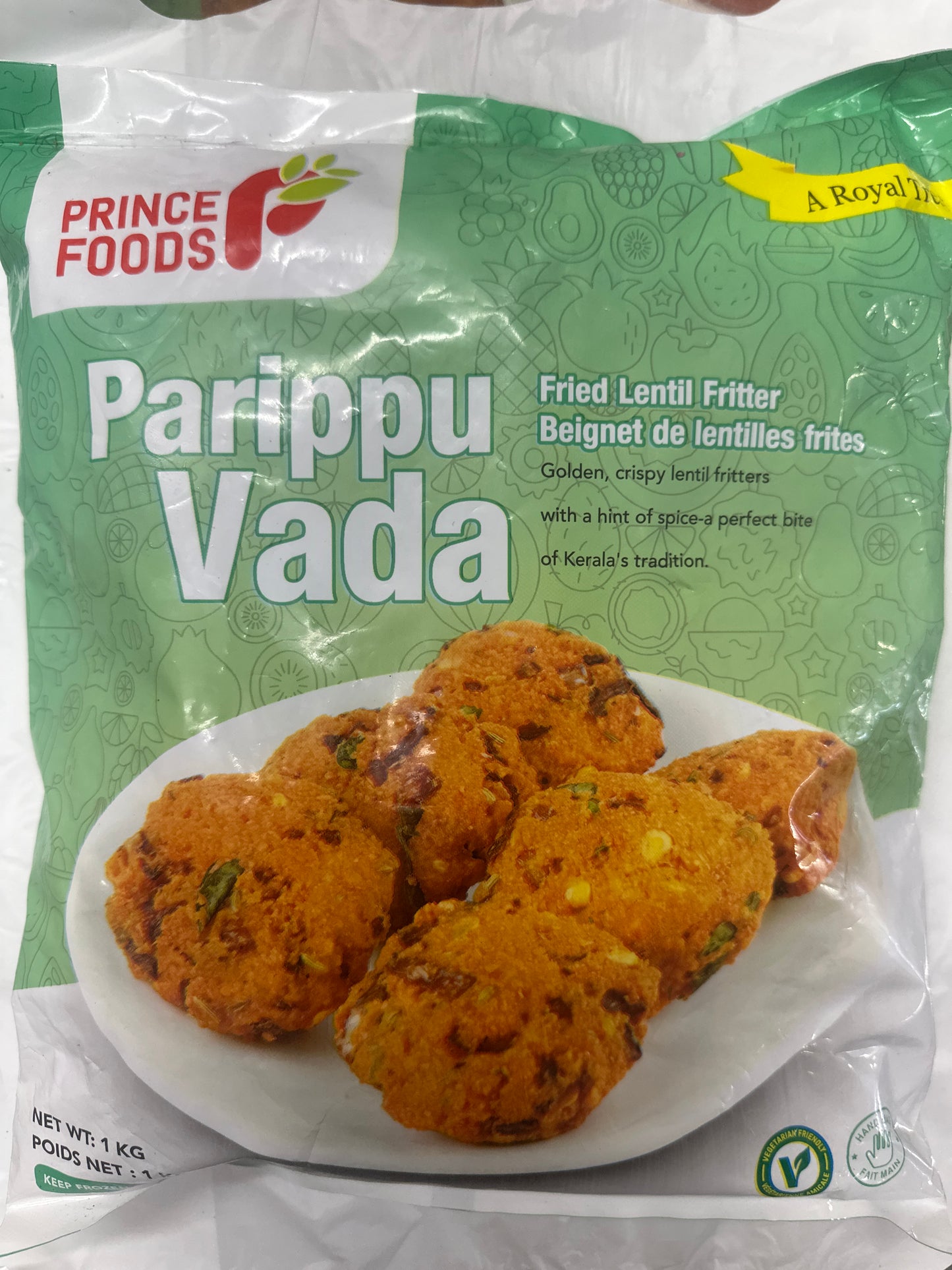 Prince foods parippu vada 1kg