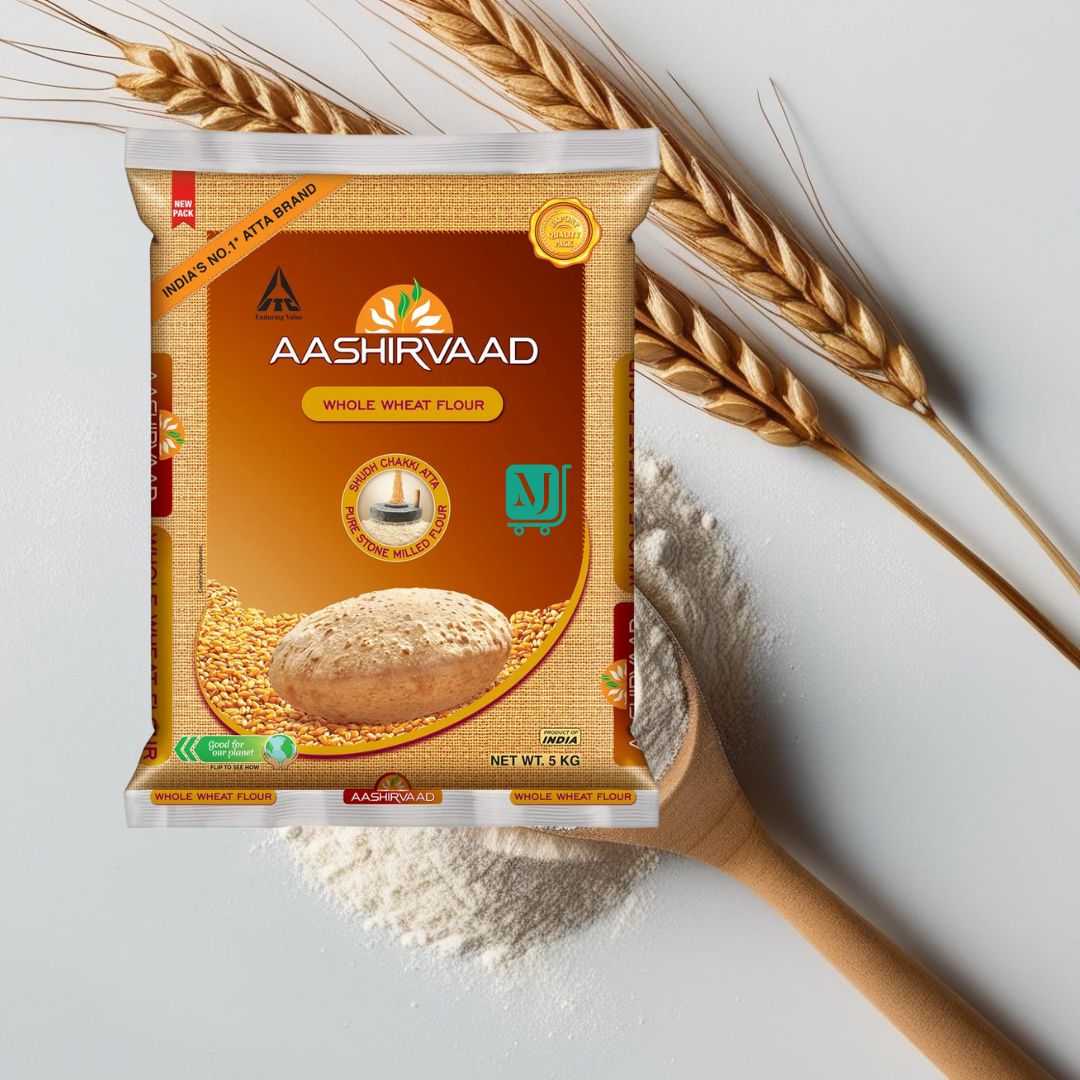 Aashirvaad Whole Wheat Atta 5Kg