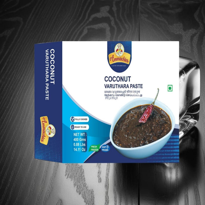 Ammachies Coconut Varutharapaste 400g 2