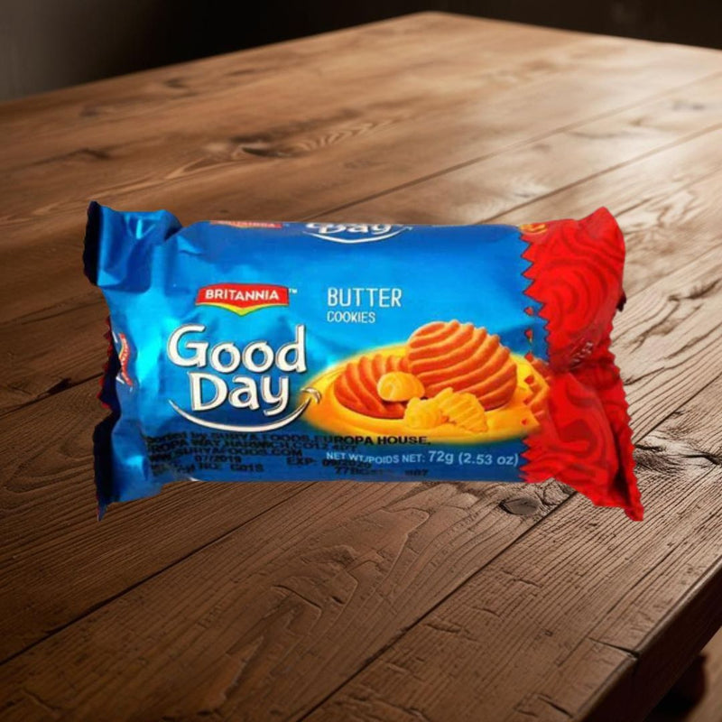 Britannia Good Day Butter Cookies  1+1+1 pack 72g