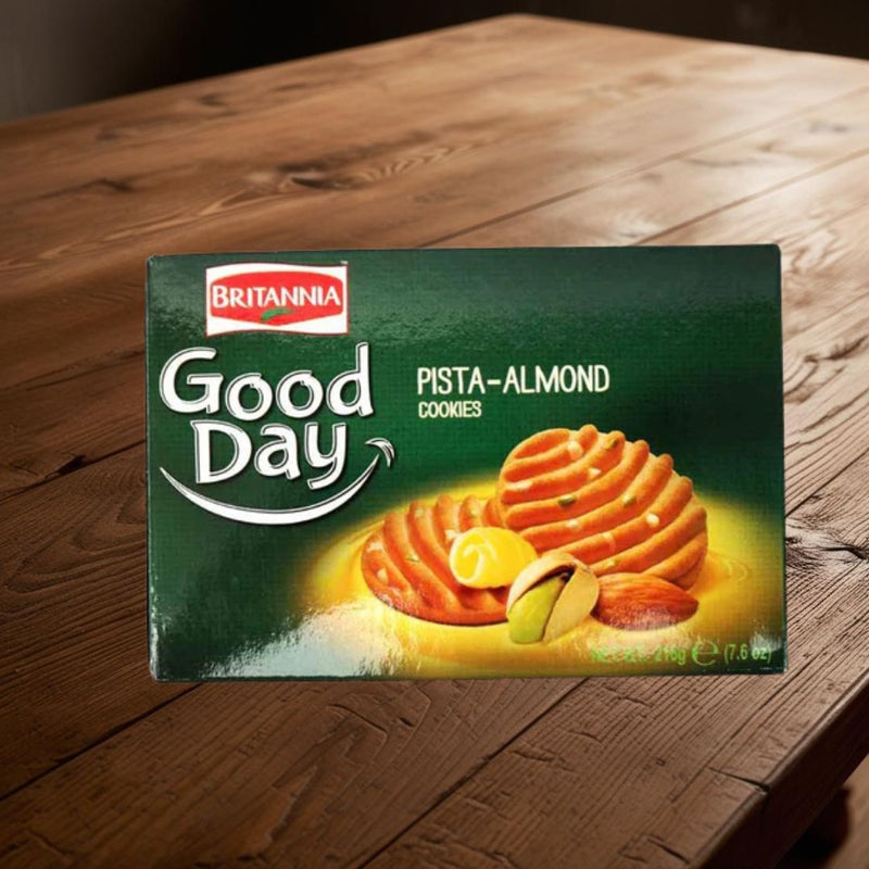 Britannia Good Day Pista Almond 216g