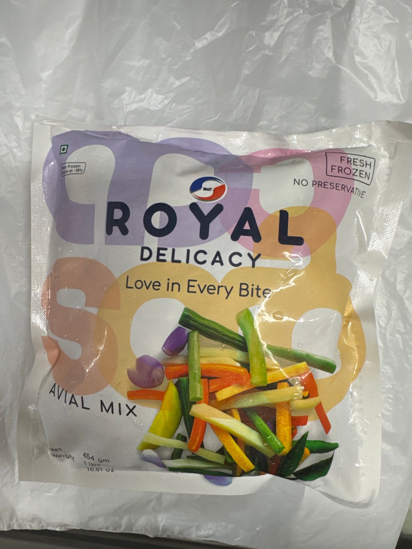 Royal delicacy Avial Mix