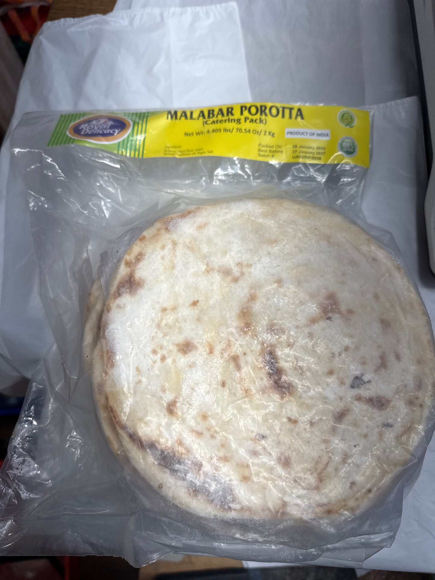 Royal Delicacy Malabar Porotta 2kg