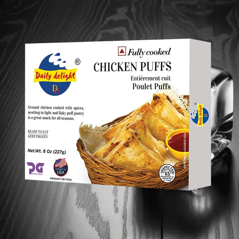 Daily Delight Chicken Puffs 227g