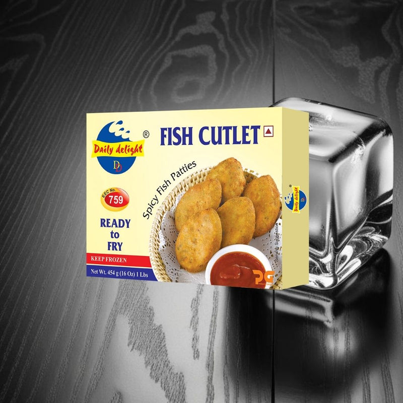 Daily Delight Fish Cutlet Spicy 454g