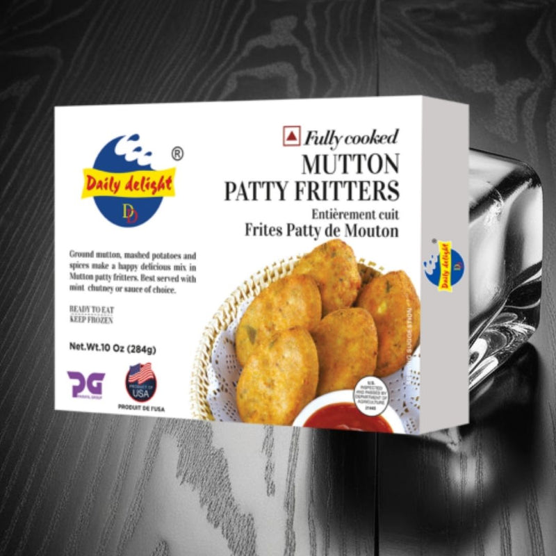 Daily Delight Mutton Patty Fritters 284g
