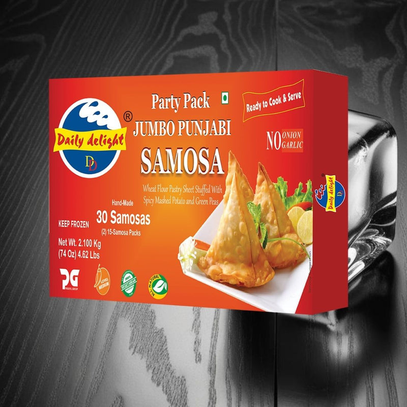 Daily Delight Punjabi Jumbo Samosa 2.1kg