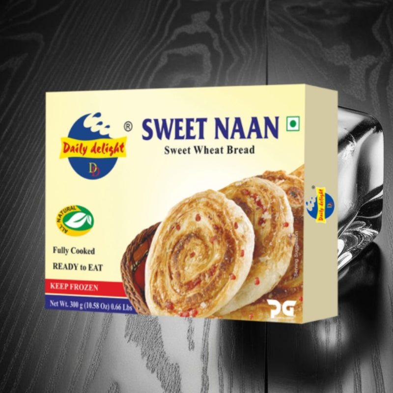 Daily Delight Sweet Naan 300g