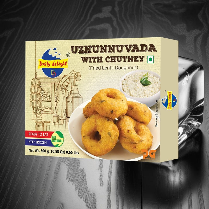 Daily Delight Uzhunnuvada With Chutney 300g