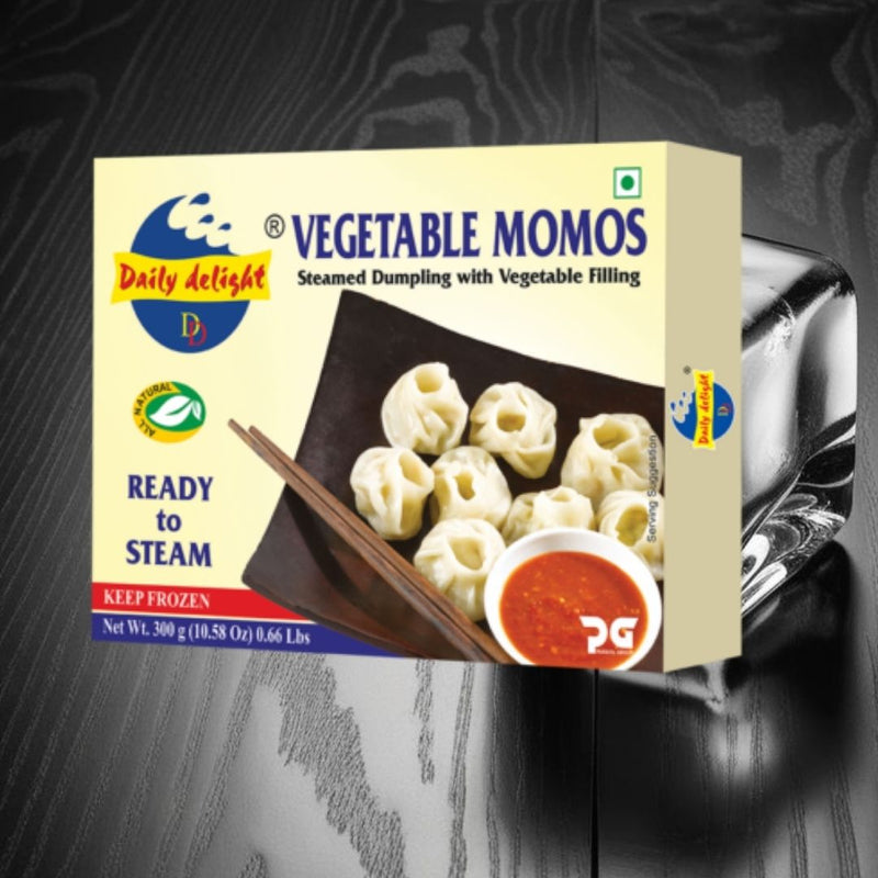 Daily Delight Vegetable Momos 300g