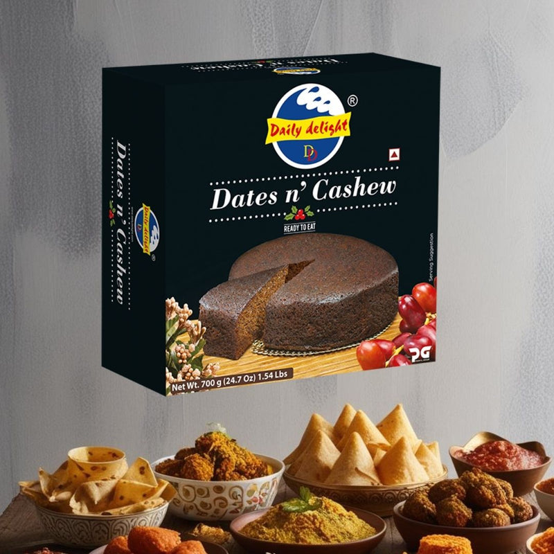 Delicious Delight Dates Cashew Cake 700g
