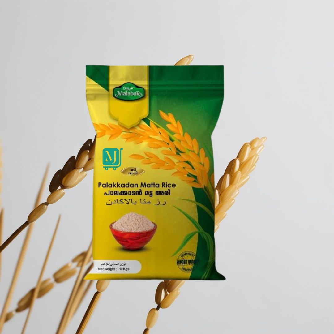 Delight Malabar Palakkadan Matta Long Grain Rice 10Kg