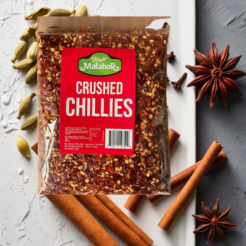 Delight Malabar Crushed Chillies 200g