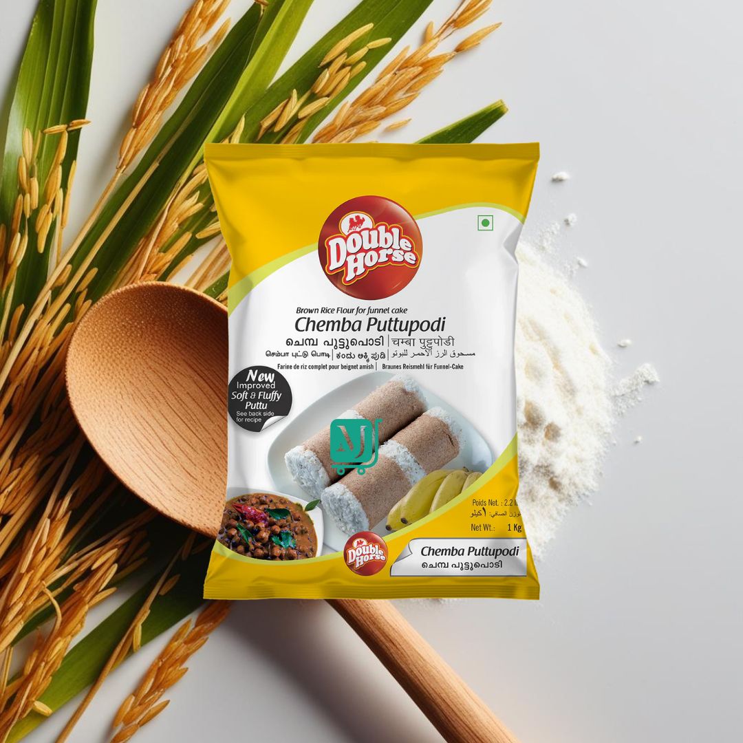 Double Horse Chemba Puttupodi 1Kg