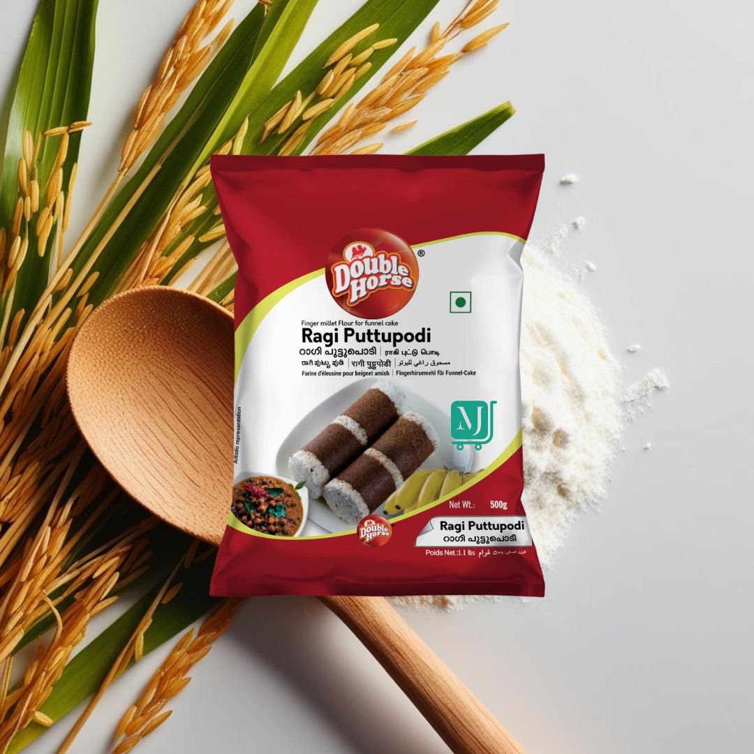 Double Horse Ragi Puttu Podi 500G