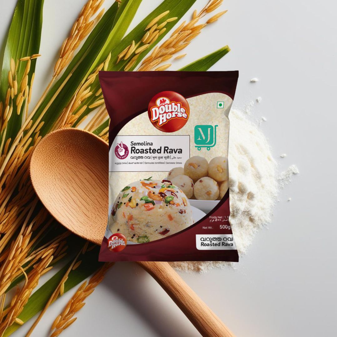 Double Horse Roasted Rava 1Kg