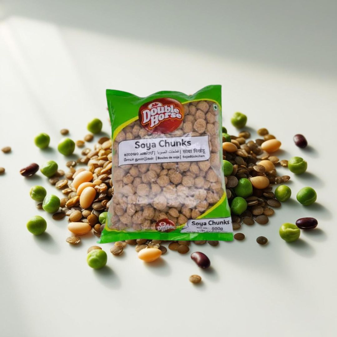 Double Horse Soya Chunks 500g