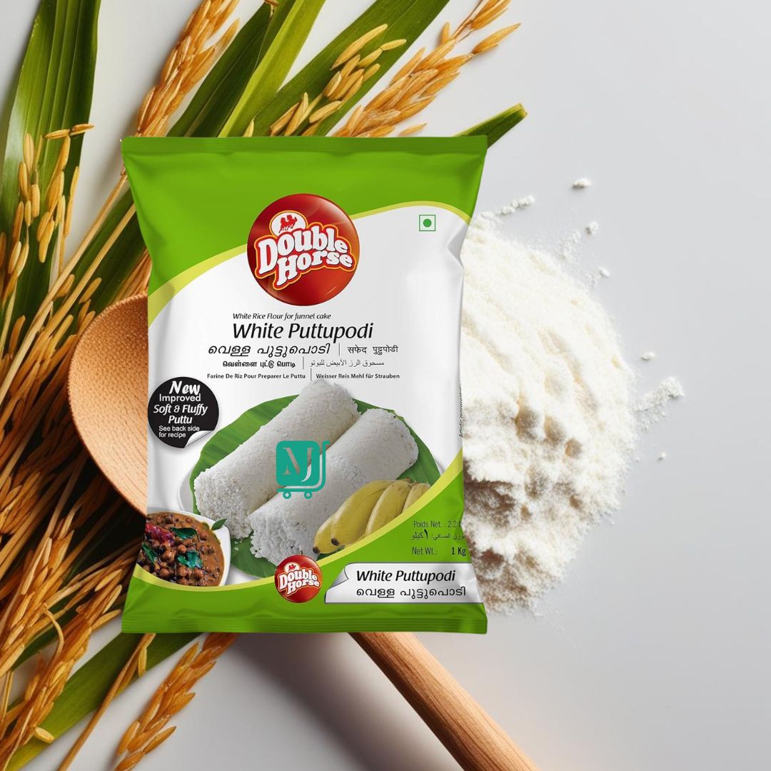 Double Horse White Puttupodi 1Kg