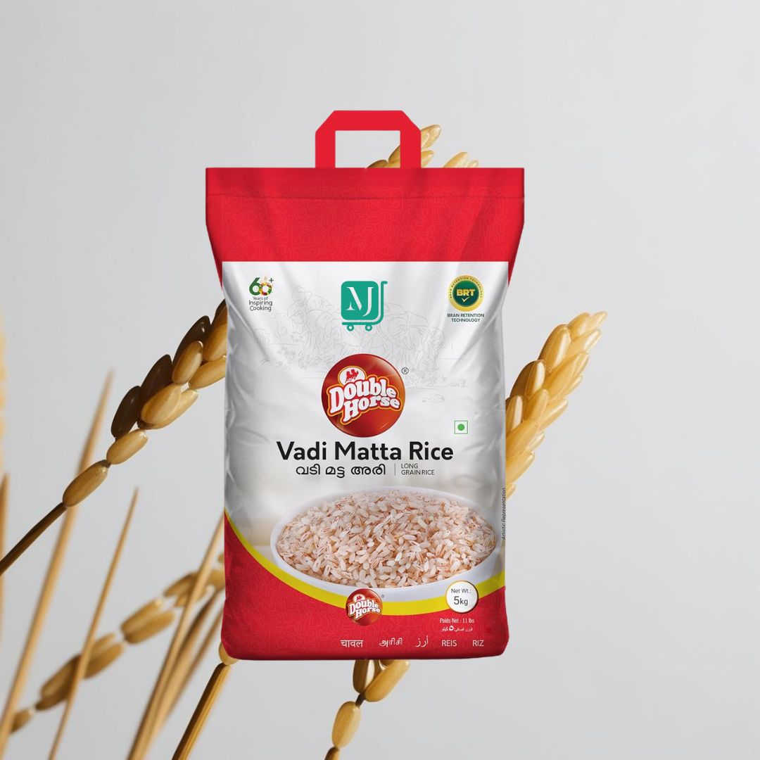 Double Hourse Vadi Matta Rice 5Kg