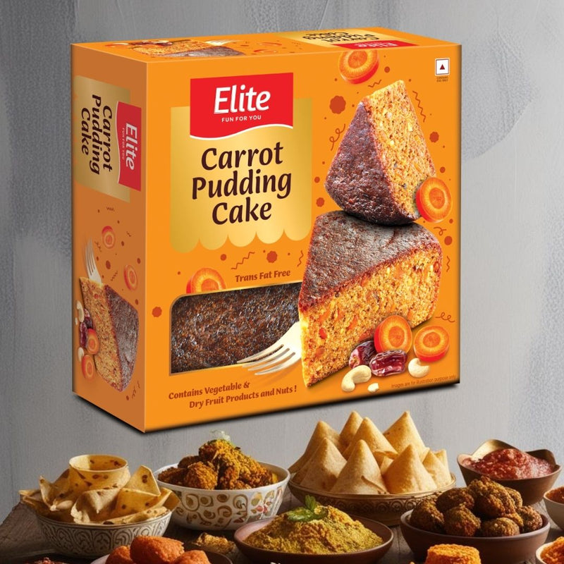 Elite Carrot Pudding Cake 500g