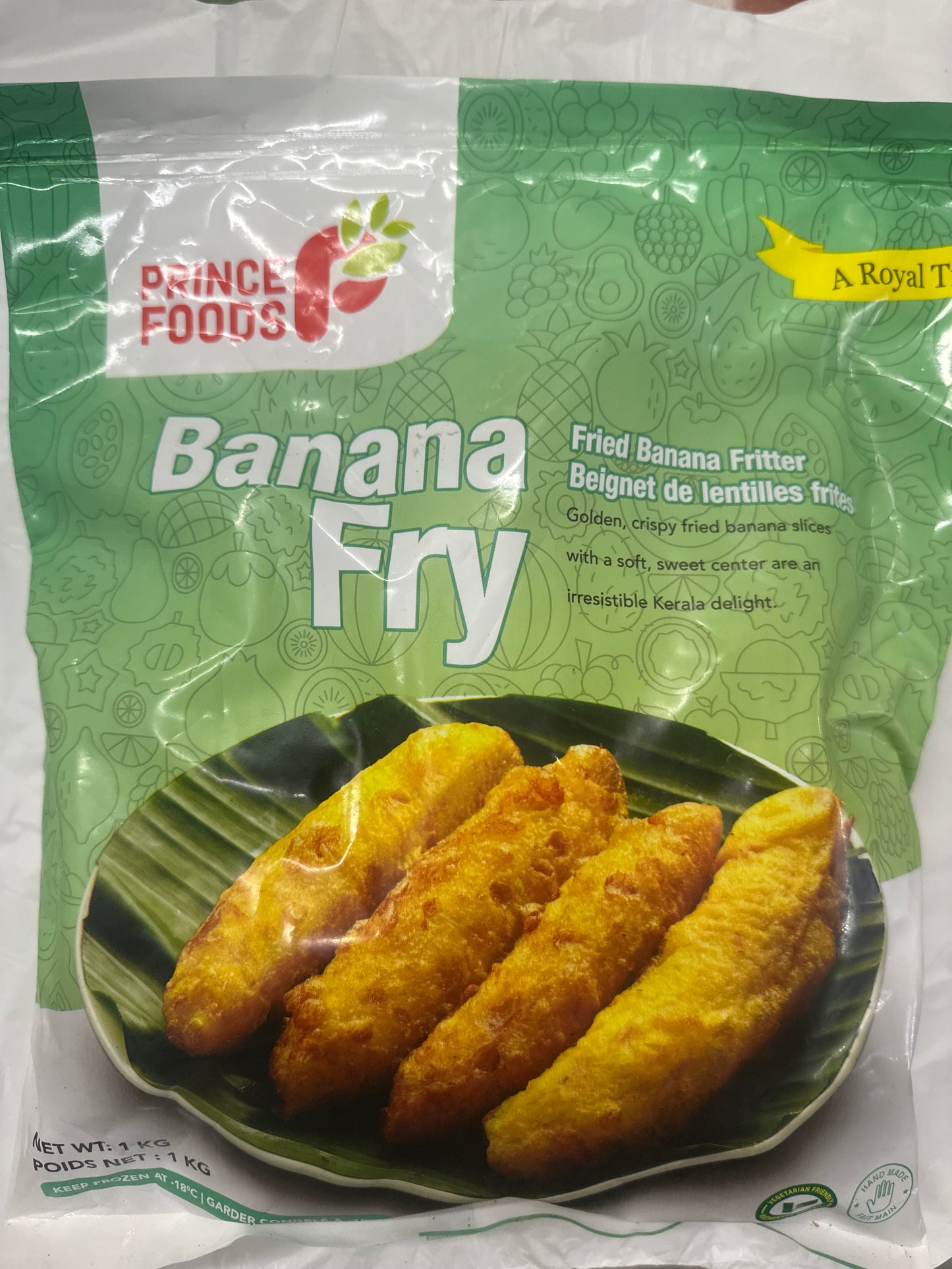 Prince foods banana fry 1 kg