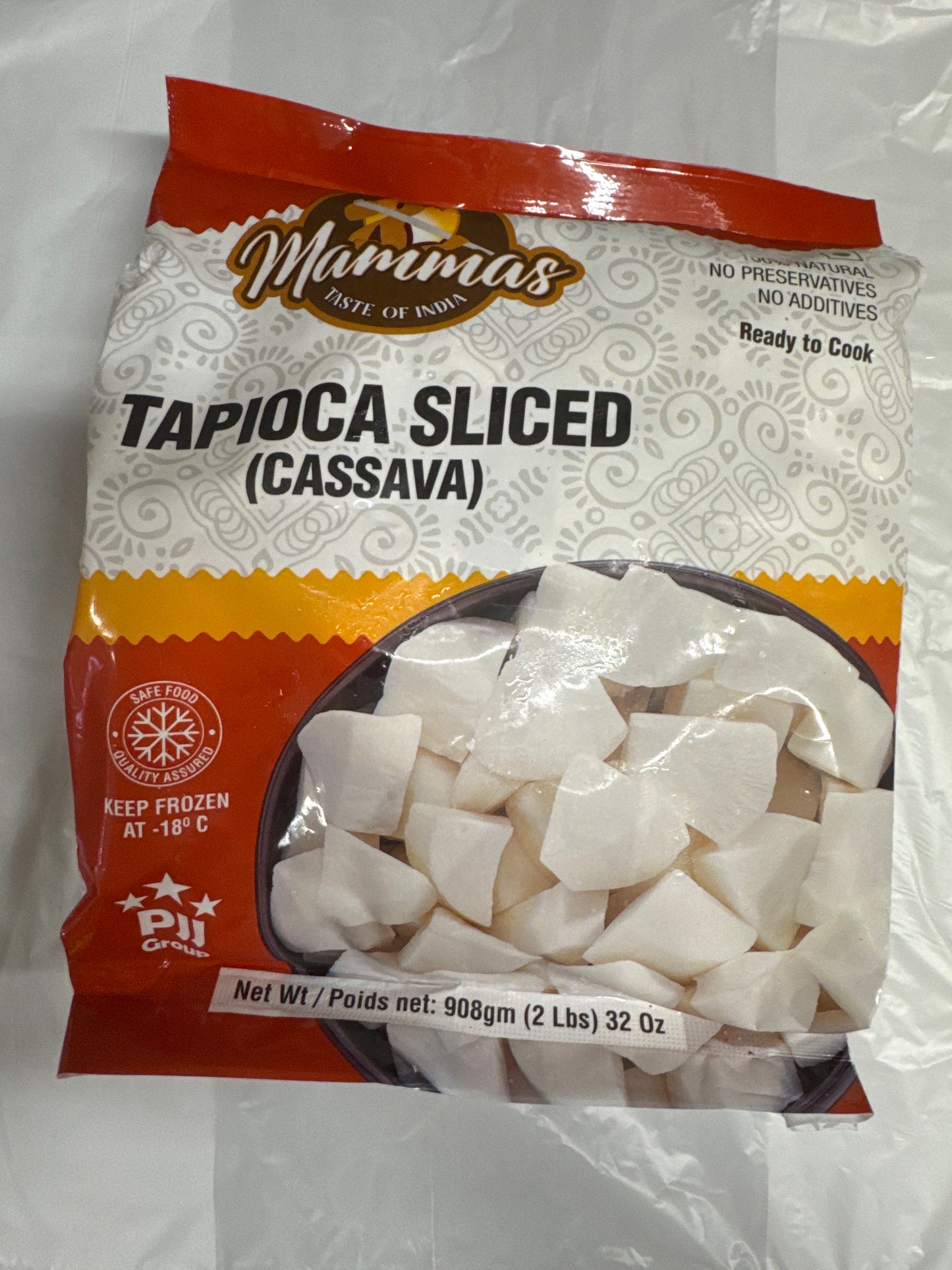 Mammas Tapioca Sliced