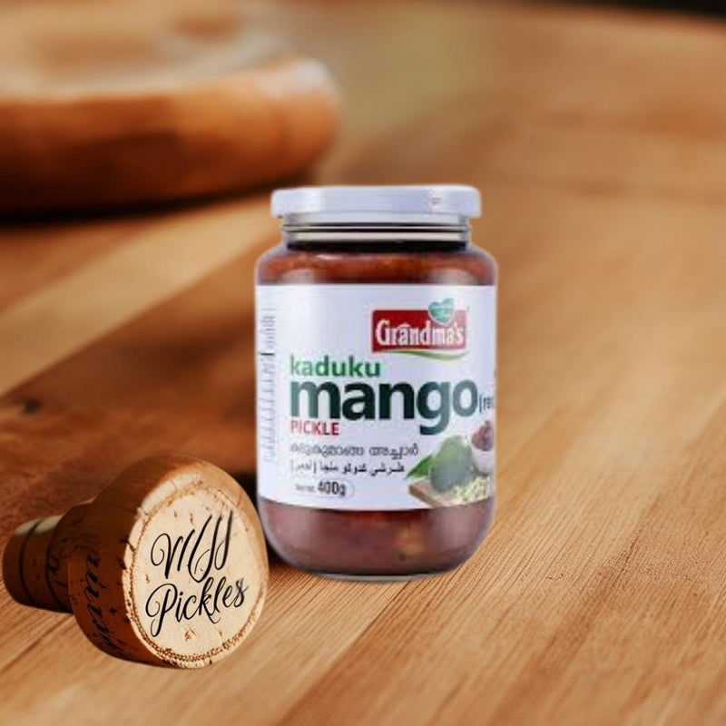Grandmas Kaduku Mango Red Pickle 400g