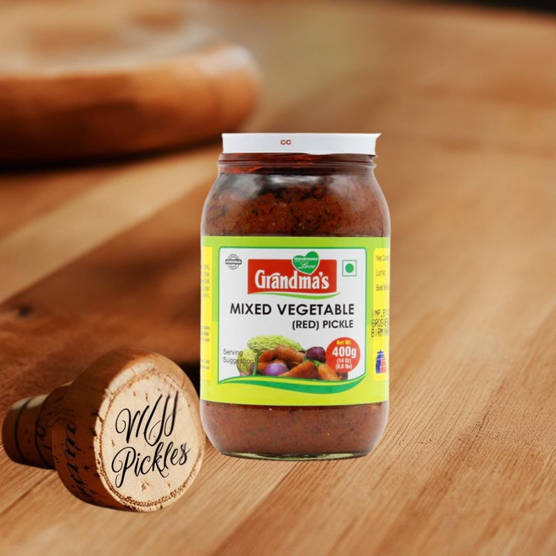 Grandmas Mixed Vegetable Pickle 400g