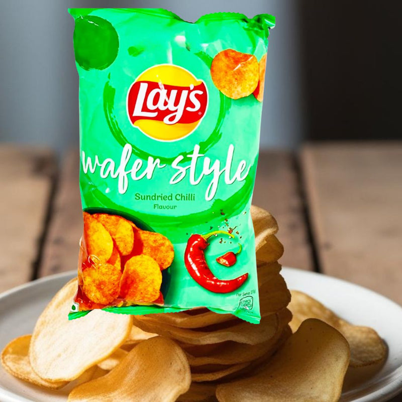 Lays Wafer Style Sundried Chilli Flavour 48g