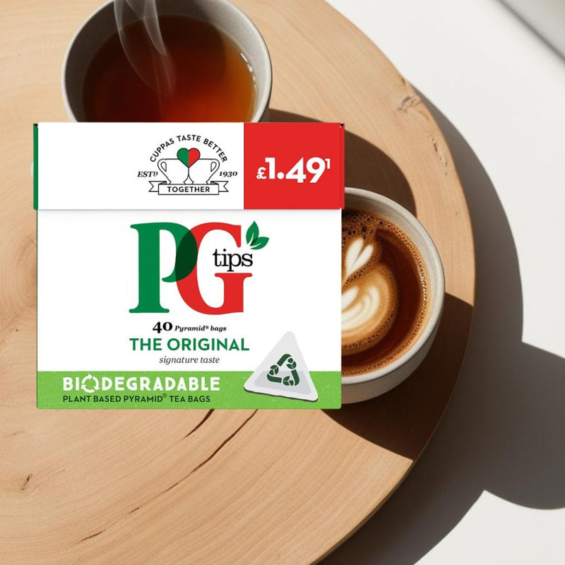 Pg Tips The Original 40 Pyramid Bags 116G