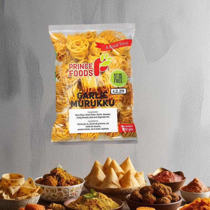 Prince Food Garlic murukku 150g