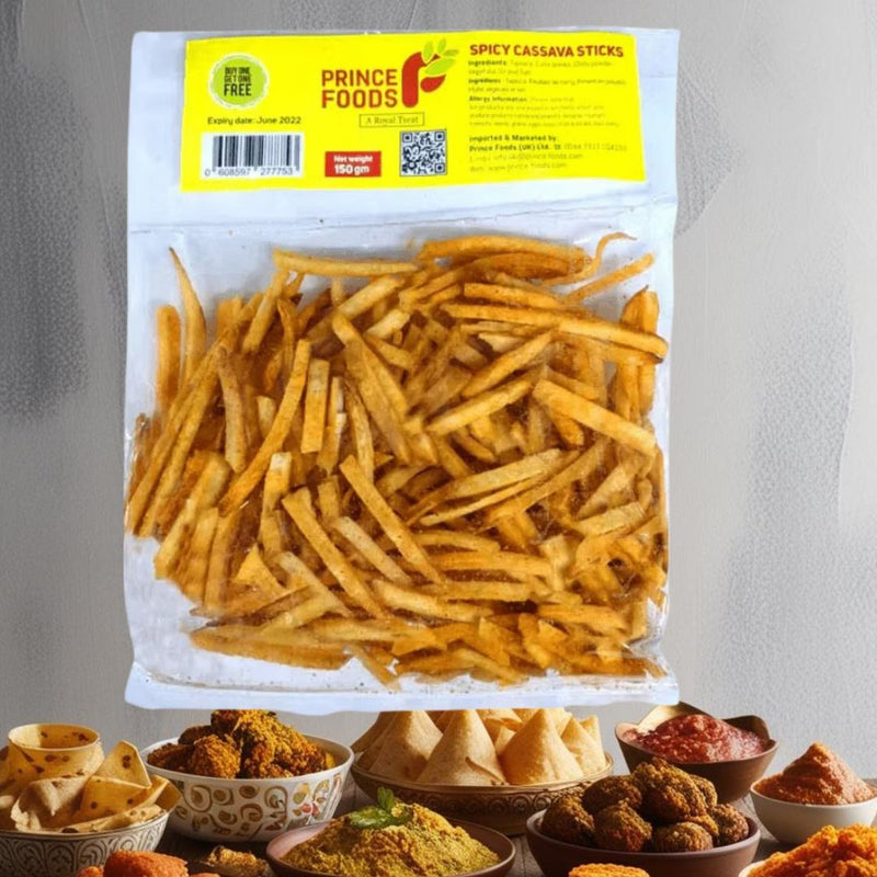 Prince Foods Cassava Stick Spicy 150g