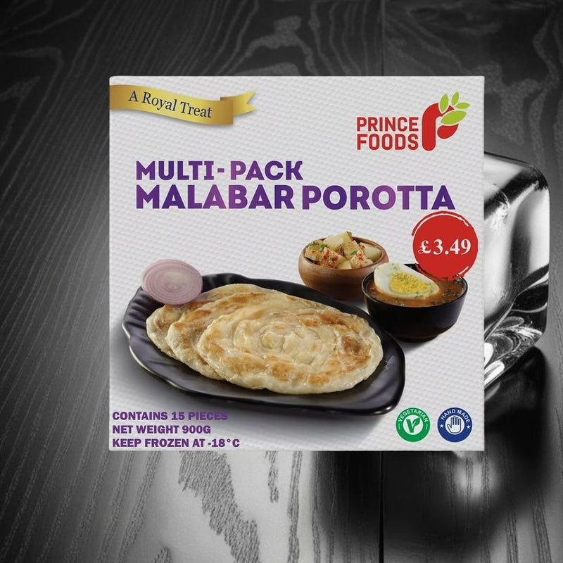 Prince Foods Multipack Malabar Porotta 900g
