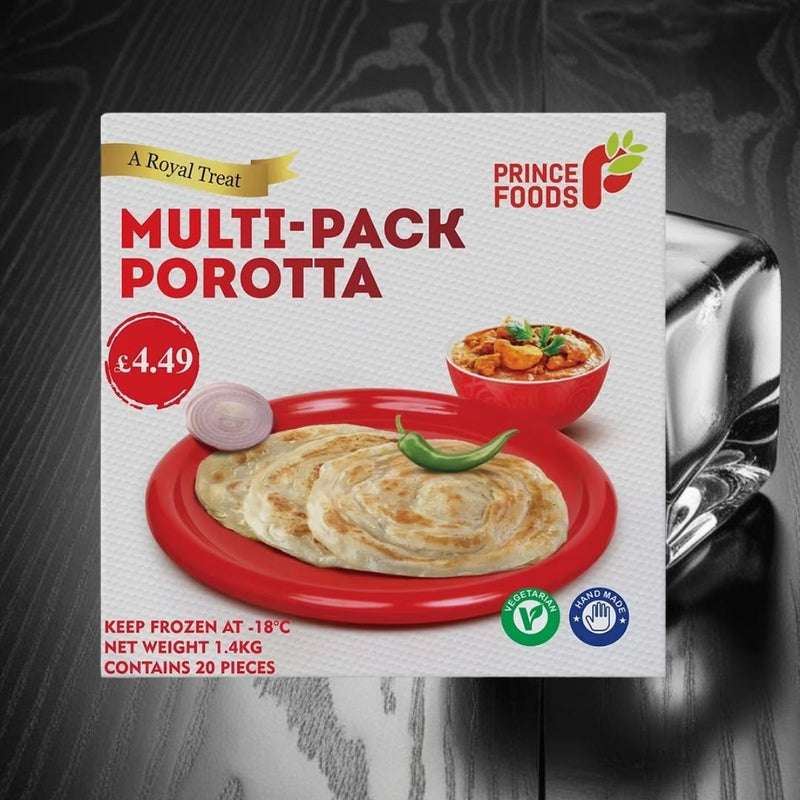 Prince Foods Multipack Porotta 1.4kg