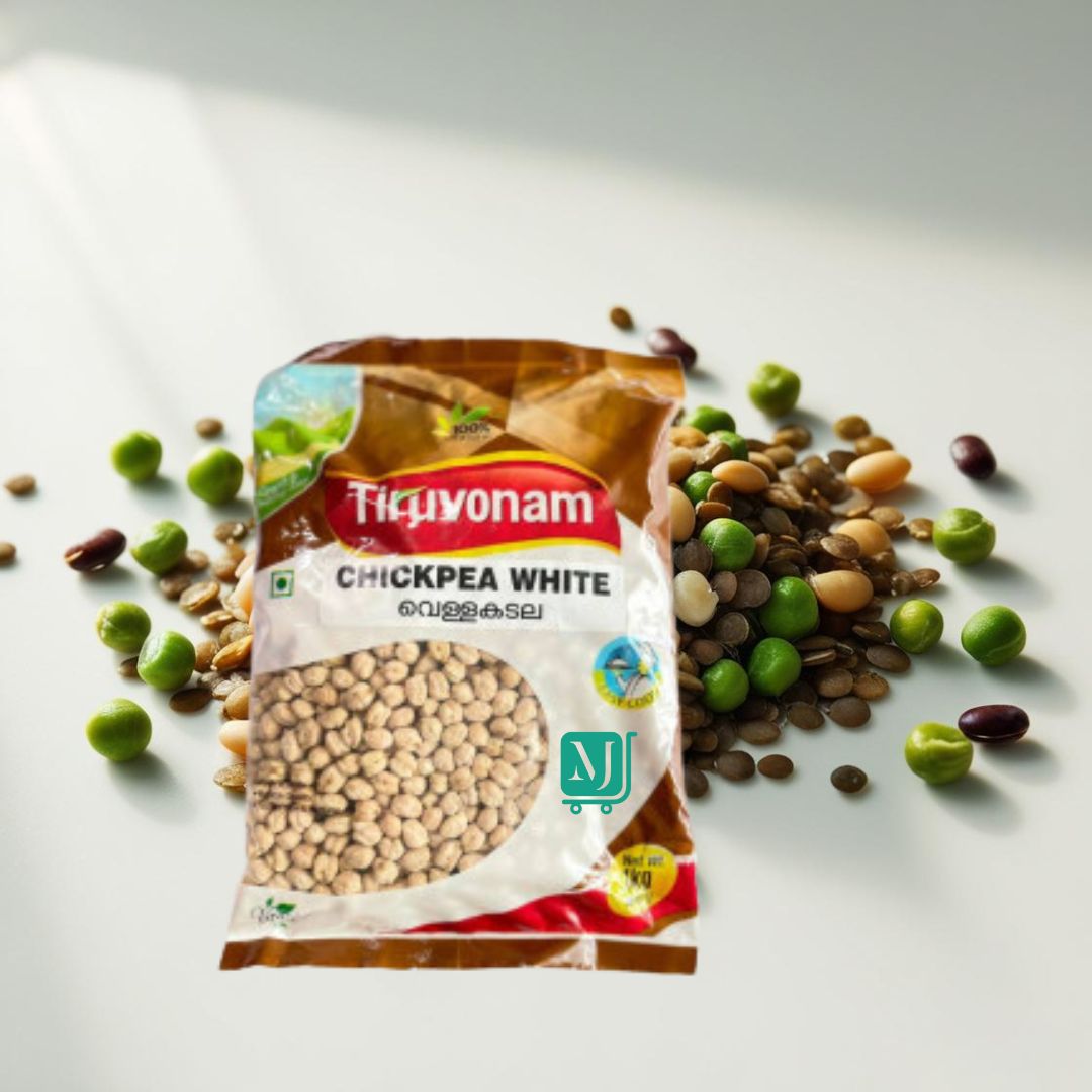 Tiruvonam Chickpeas White 1Kg