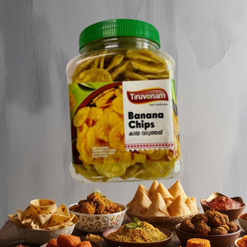 Tiruvonam Banana Chips 250g