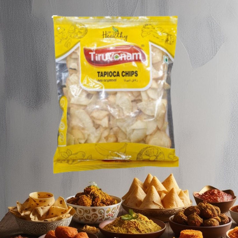 Tiruvonam Tapioca Chips 250g