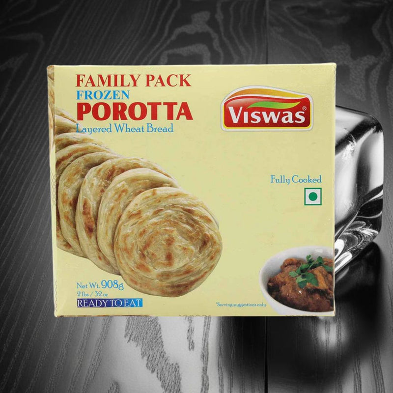 Viswas Wheat Porotta Family Pack 908g