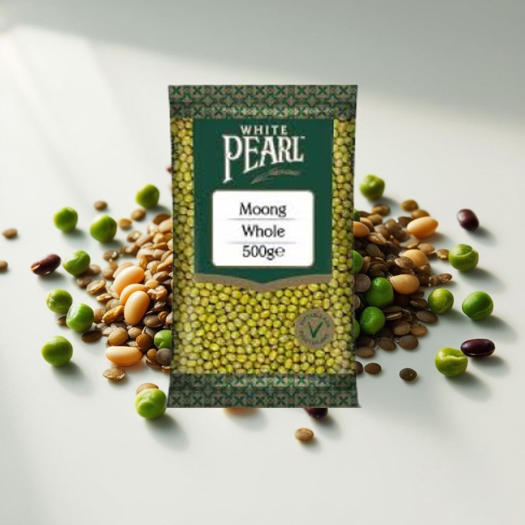White Pearl Moong Whole 500g