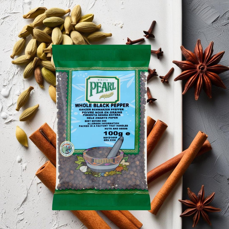 White Pearl Black Pepper 100g