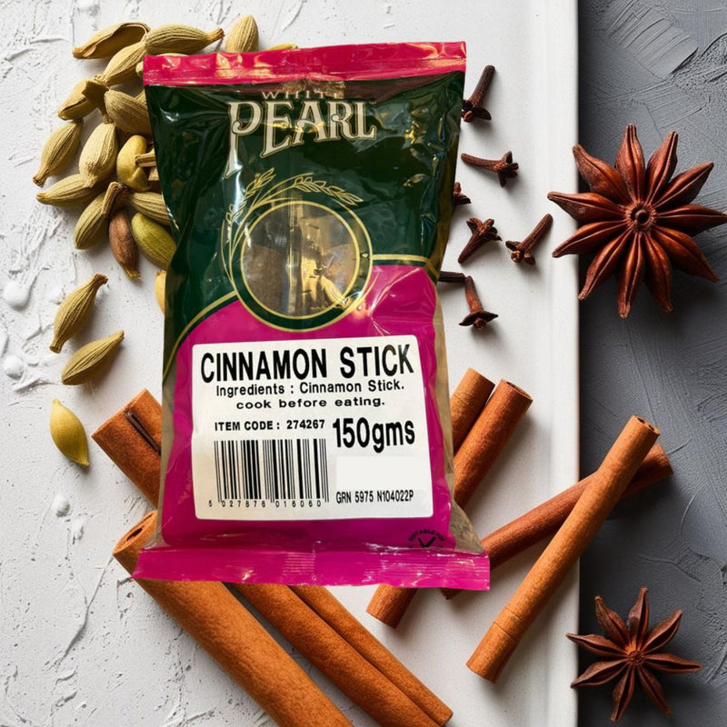 White Pearl Cinnamon Sticks 150g