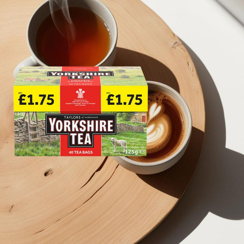 Yorkshire Tea 40 Tea Bags 125G