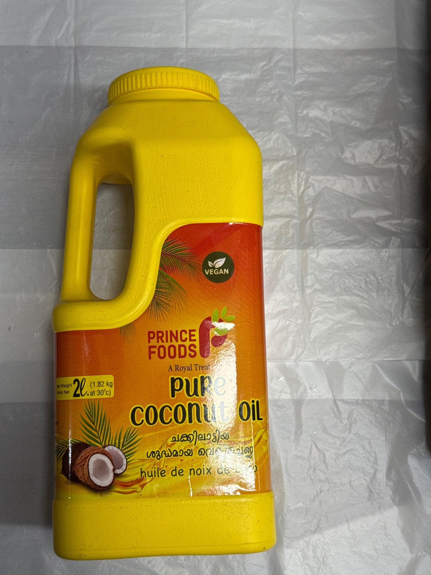 Prince Foods Pure Coconut Oil 2L