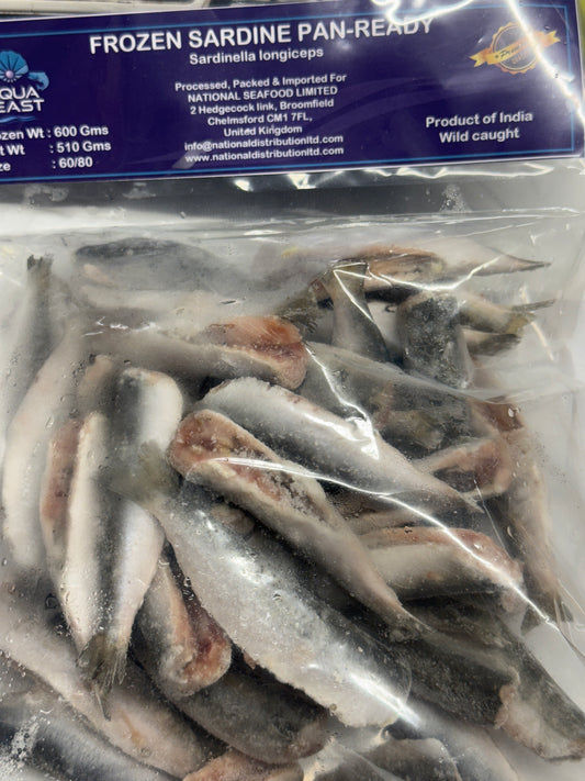 Aqua Feast Frozen Sardine Pan-Ready